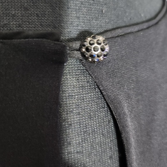 White House black market top blouse floral long sleeve sz S - Picture 5 of 9